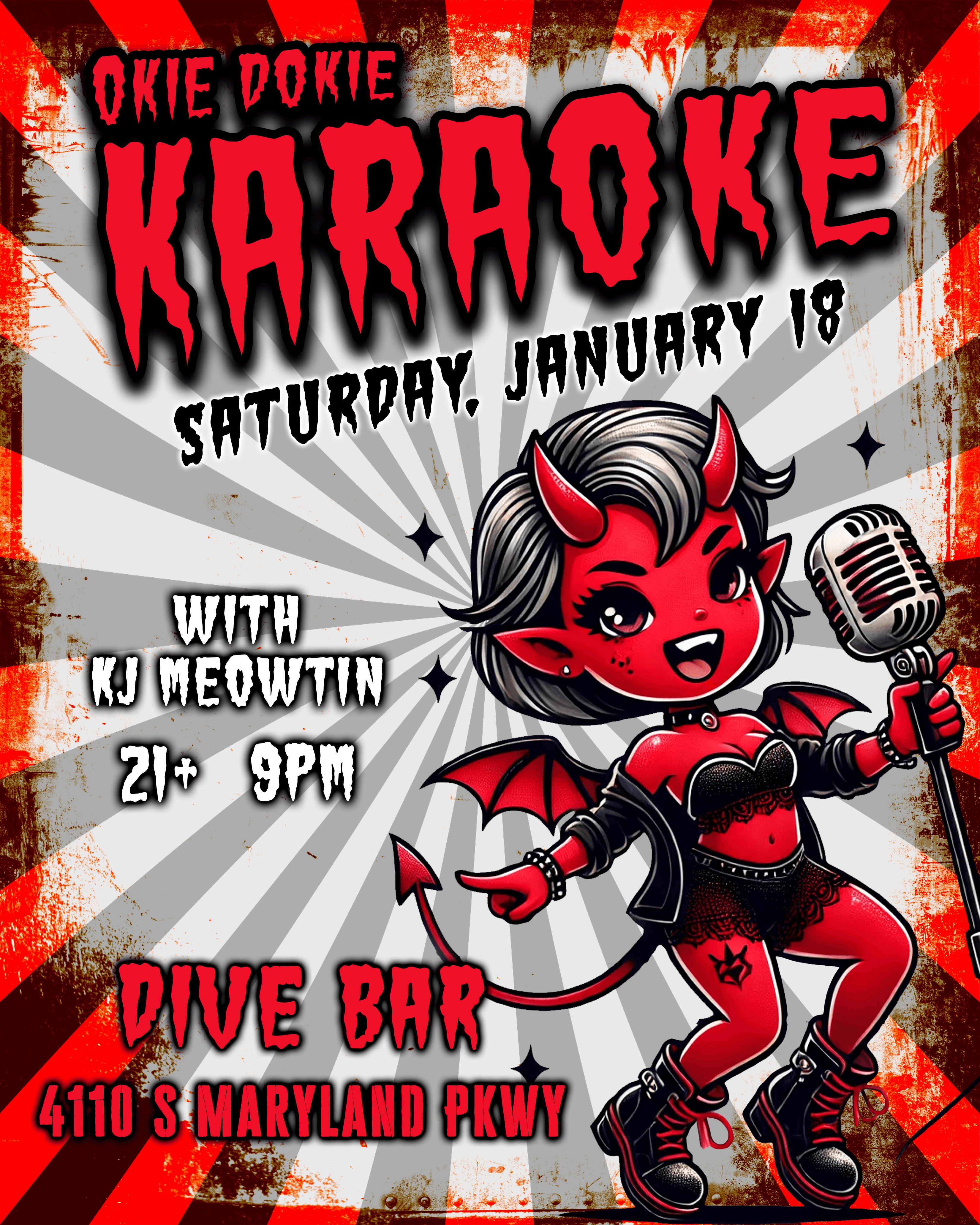 Dive Bar Flyer