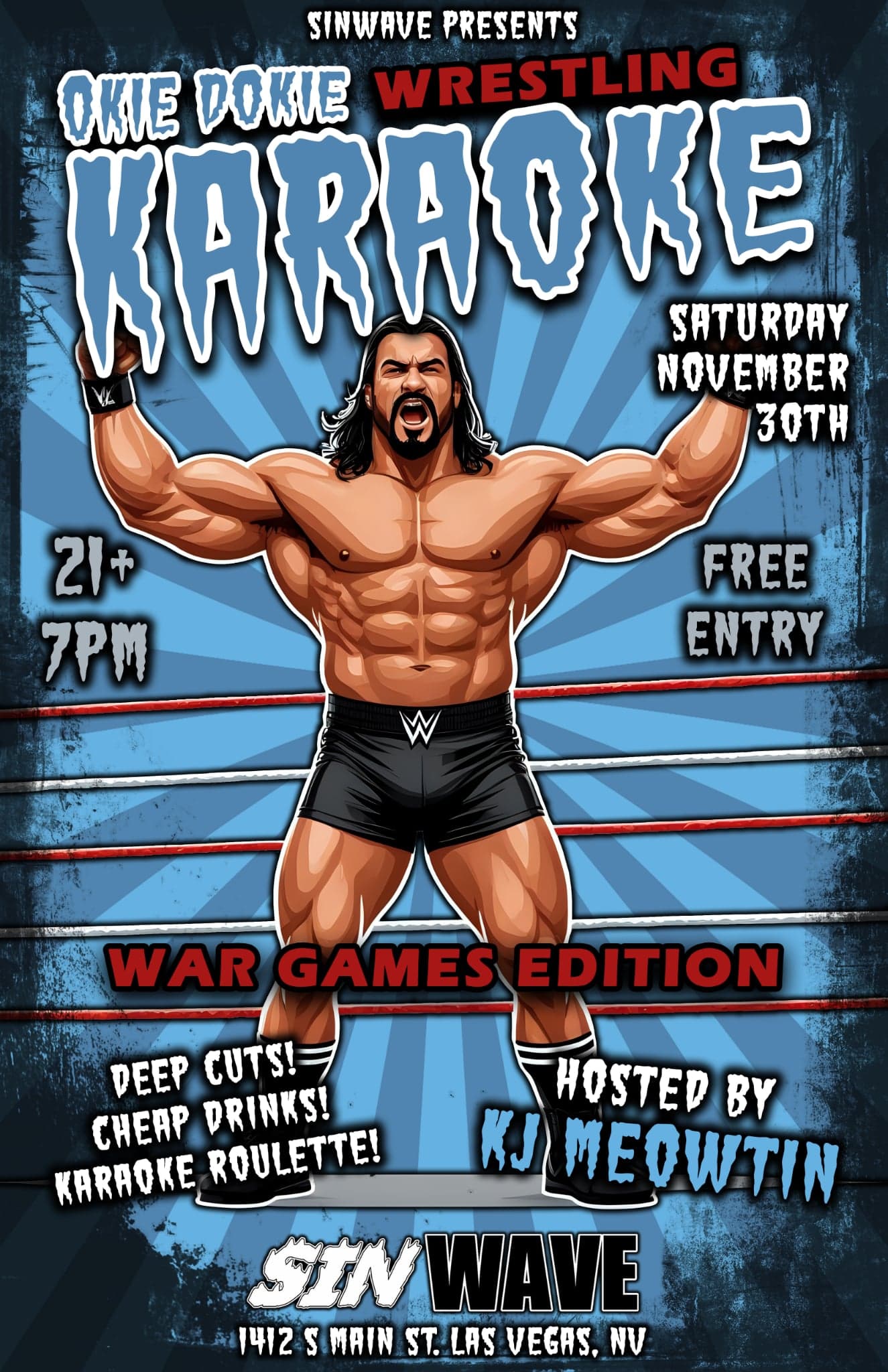 WWE Flyer